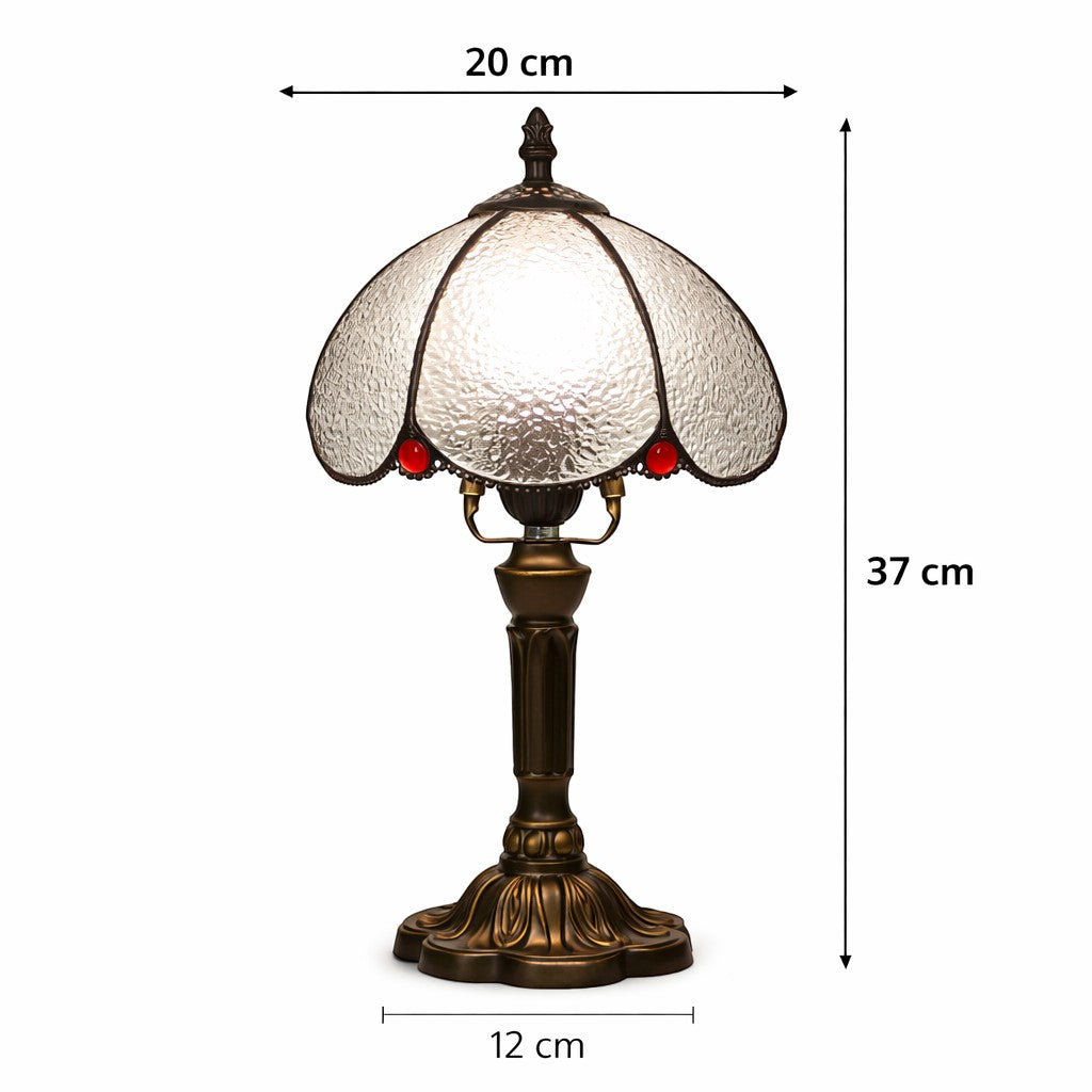 Lampe en Verre Tiffany