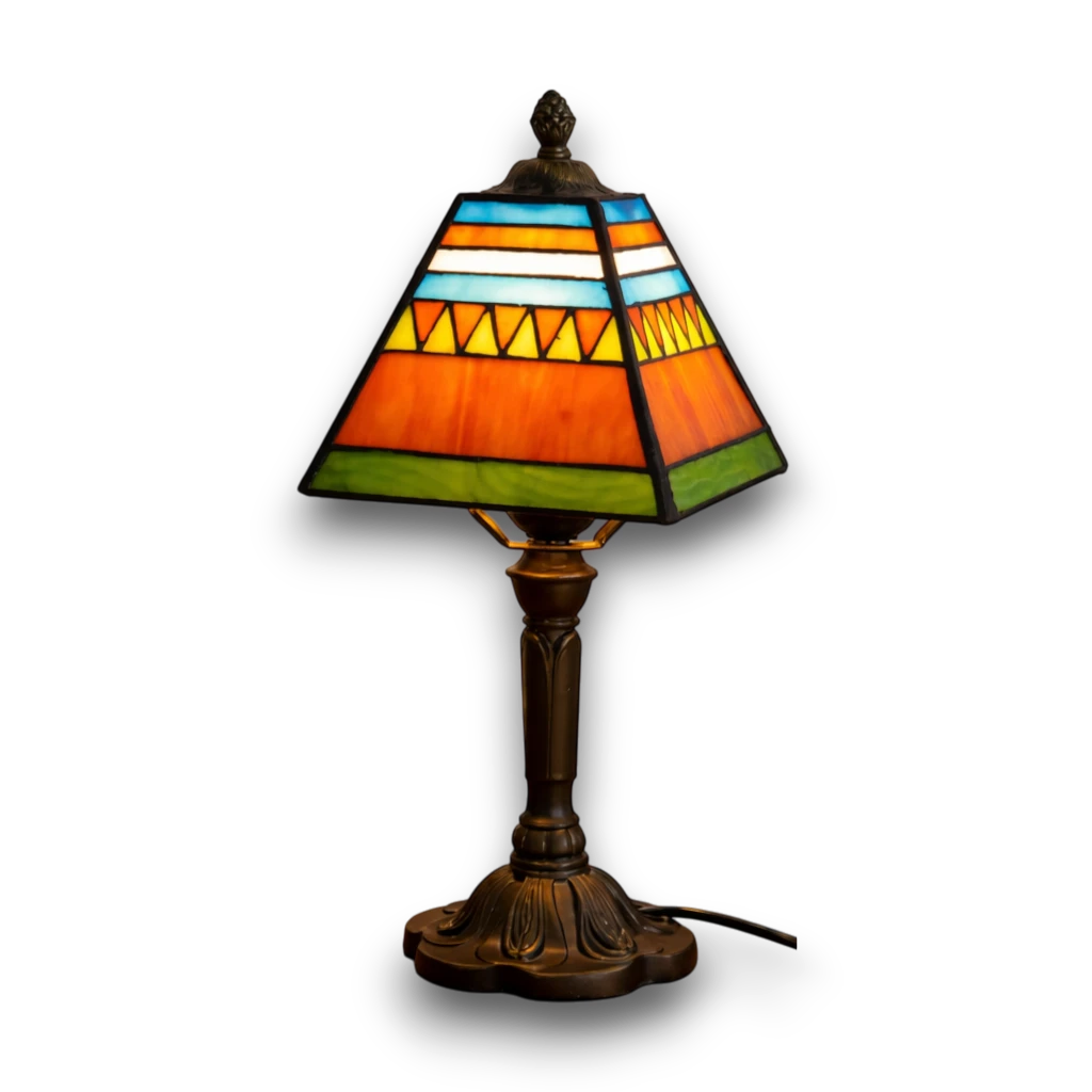 Lampe Tiffany Bleue