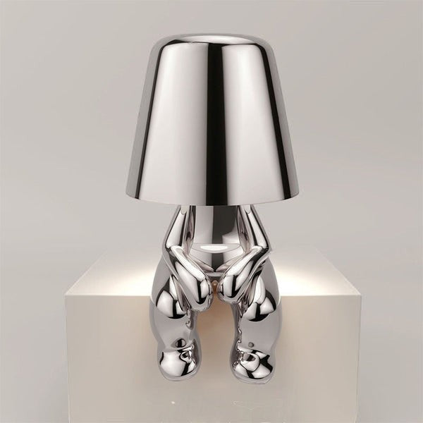 Lampe de Chevet Doré — détail matière
