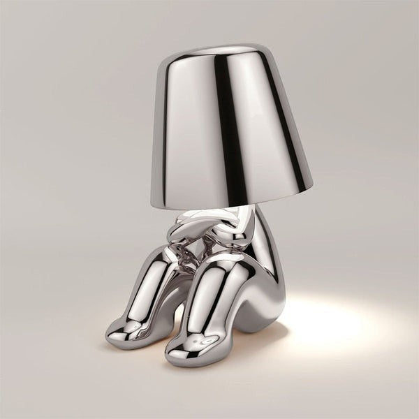 Lampe de Chevet Doré — mise en situation