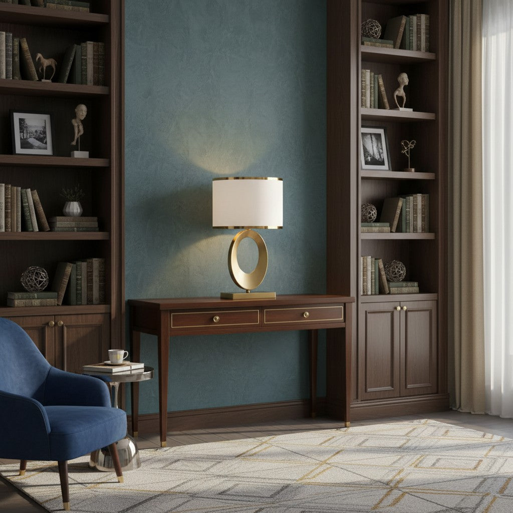 Lampe de Chevet Métal — vue de côté