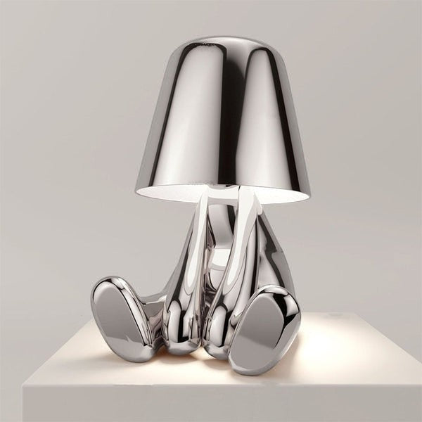 Lampe de Chevet Doré — vue arrière