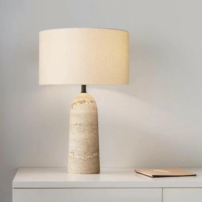 Lampe Travertin — ambiance