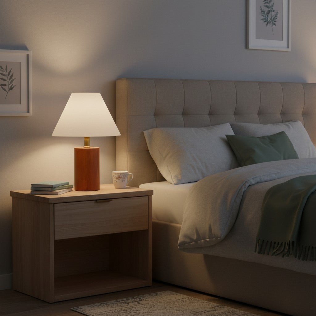 Lampe Coréenne — vue de côté