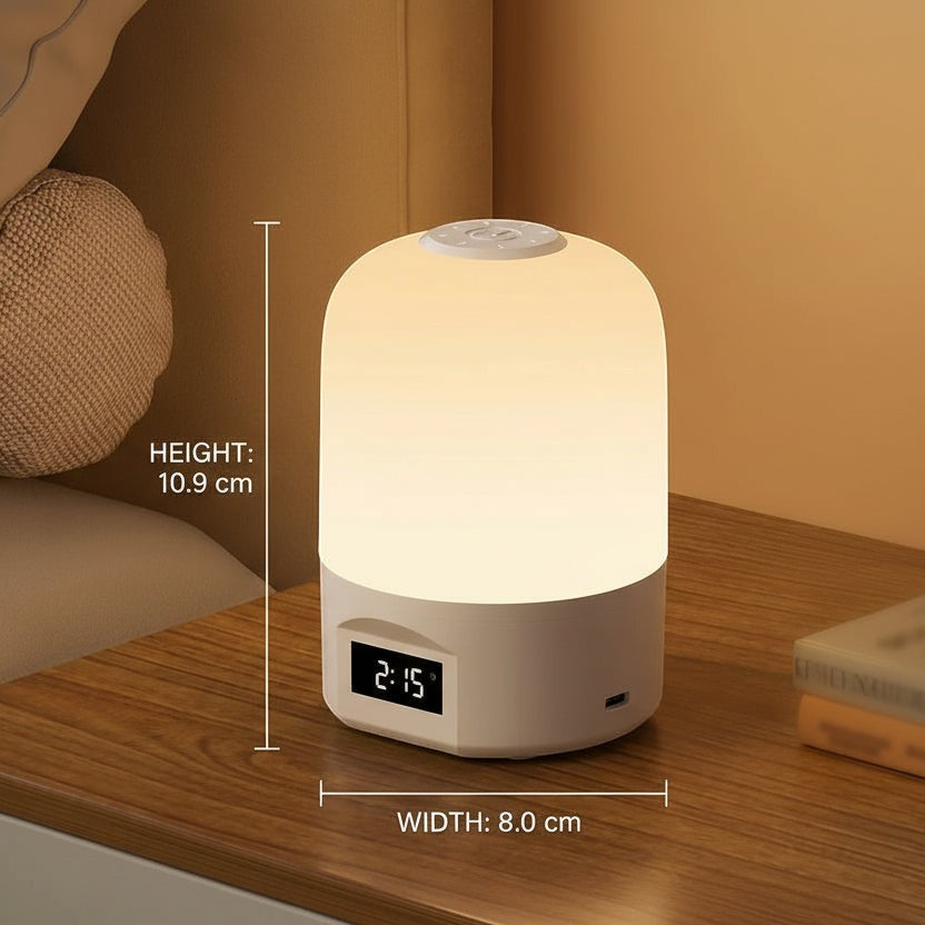 Lampe Réveil — vue de côté