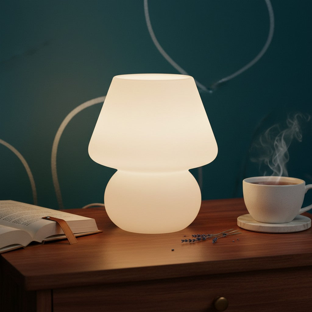 Lampe Champignon en Verre — vue principale