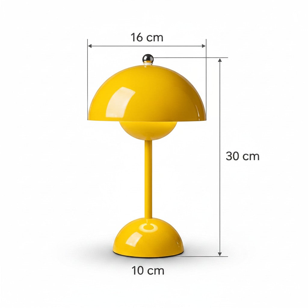 Lampe de Chevet Champignon — fond blanc