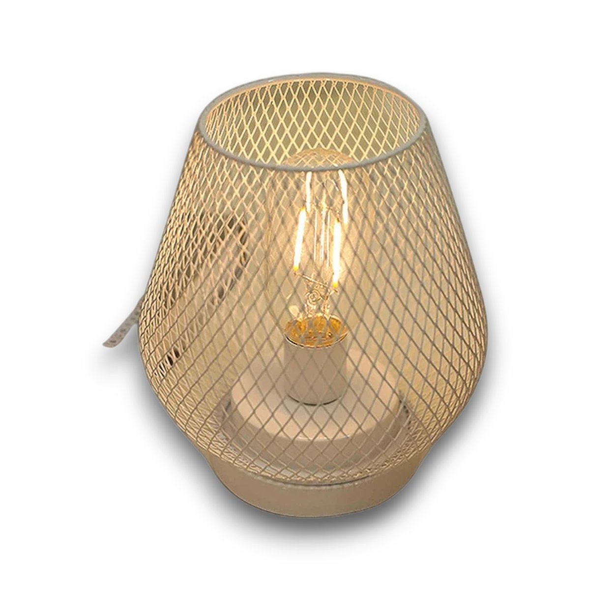 Lampe de Chevet Industriel — fond blanc